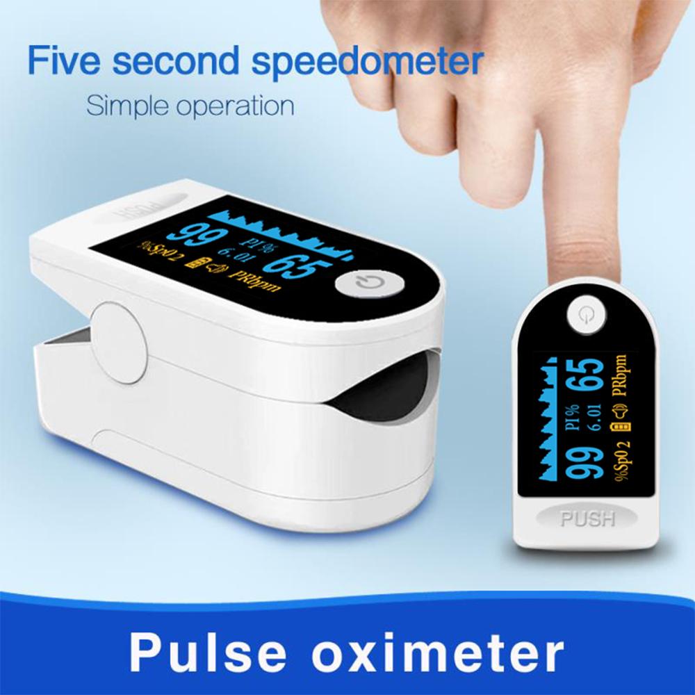 Digital Fingertip Pulse Oximeter Blood Oxygen Saturation Meter Pulse Monitor