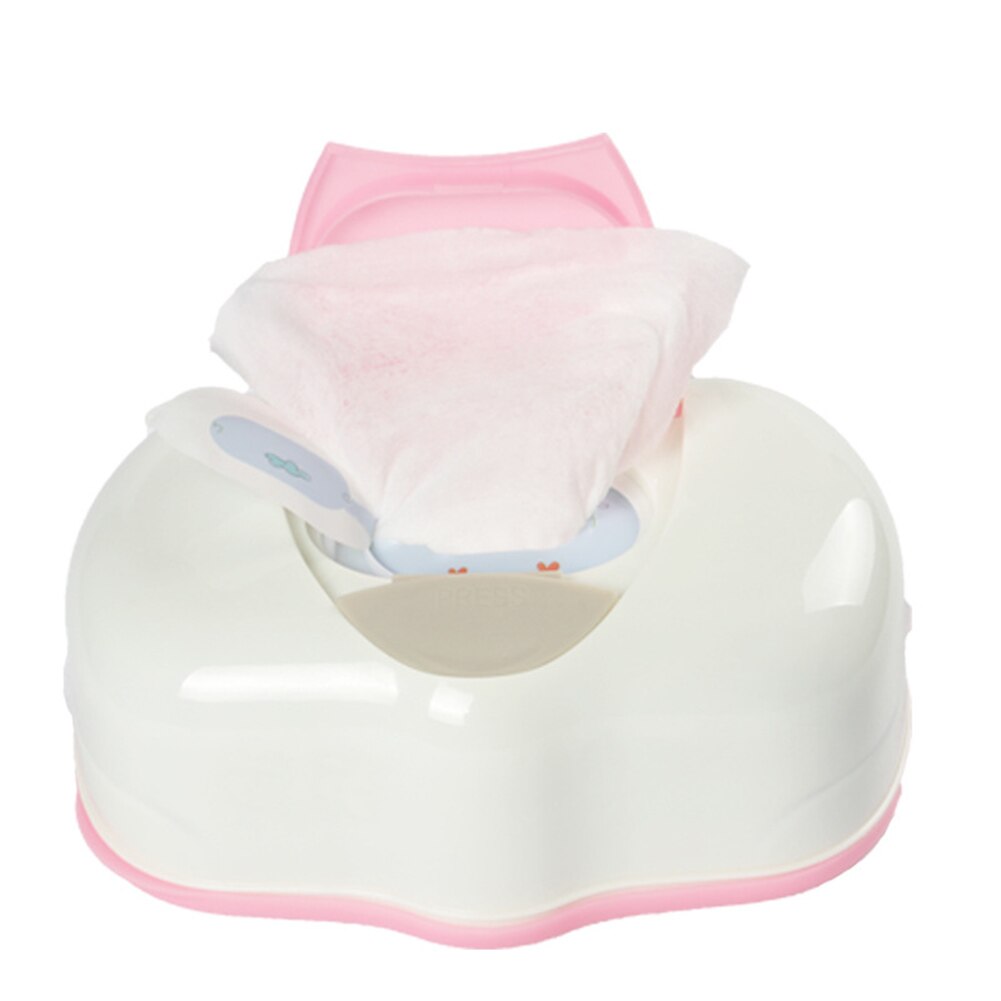 Household Baby Wipes Holder Case Wet Tissue Storage Box