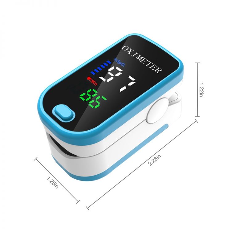 Finger Pulse Oximeter Oxygen Saturation Monitor