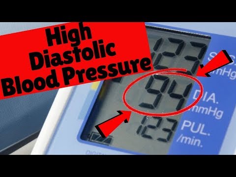 High Diastolic Blood Pressure | What Causes High Diastolic Blood Pressure & How To Lower It